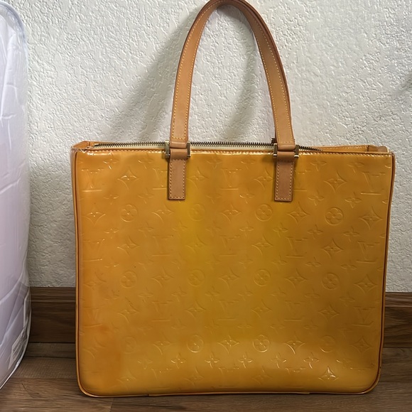 Authentic Louis Vuitton Bernie’s Columbus shoulder tote bag yellow - Picture 1 of 17